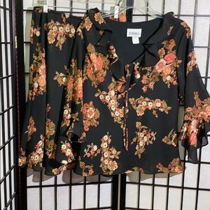 Just In Thyme Skirt Set Size 18